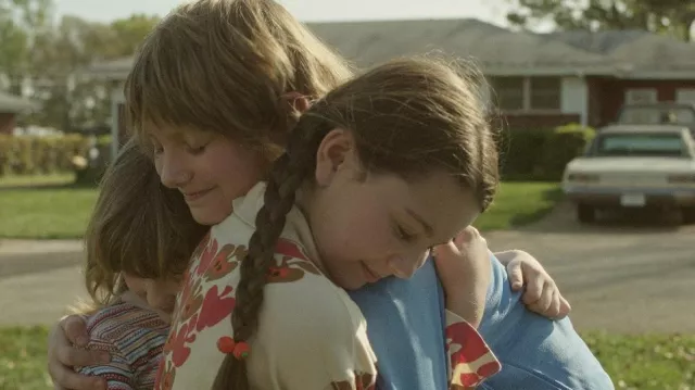 Printed shirt worn by Susan Broberg (Norah Murphy) as seen in A Friend ...