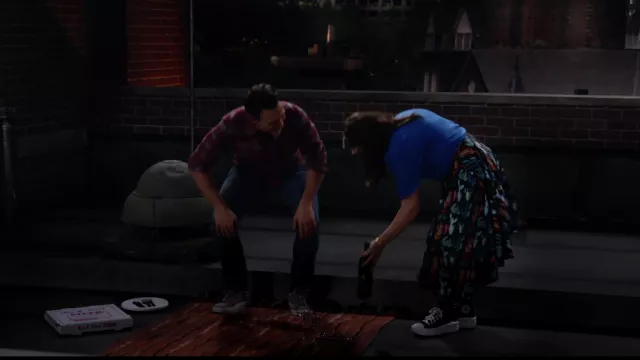 Converse Platform Sneakers Worn By Kat Mayim Bialik As Seen In Call Me Kat Tv Series Outfits Season 3 Episode 6 Spotern