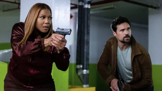 Suede zip jacket worn by Carter Griffin (Brett Dalton) as seen in The Equalizer TV series outfits (S03E05)