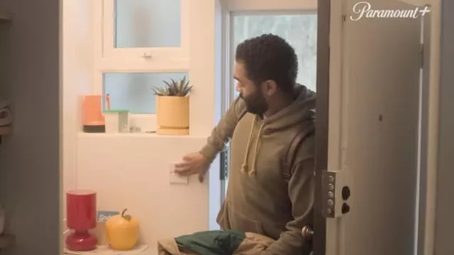 Grey hoodie worn by Leon (Anthony Welsh) as seen in The Flatshare TV show outfits (Season 1)