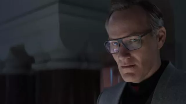 Eyeglasses worn by Dr. Laurent (Brian Caspe) as seen in The Devil Conspiracy wardrobe
