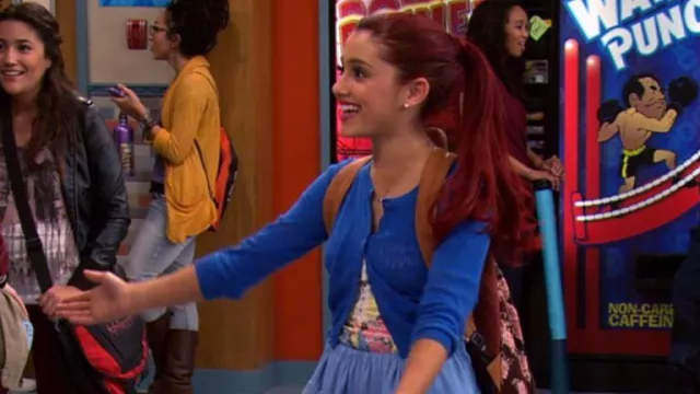 Floral Shirt Worn By Cat Valentine Ariana Grande In Victorious Tv