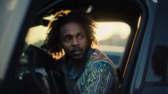 Printed Shirt worn by Kendrick Lamar in Count Me Out Music Video