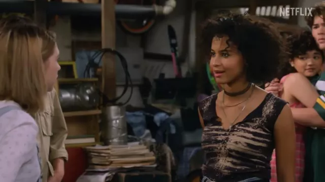 Tank top worn by Gwen (Ashley Aufderheide) as seen in That '90s Show Wardrobe (Season 1)