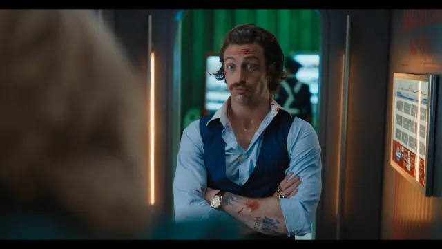 Saint Christopher Necklace worn by Tangerine (Aaron Taylor-Johnson) in Bullet Train