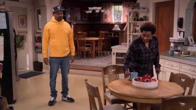 Nike sneakers worn by Bernard Upshaw (Mike Epps) as seen in The Upshaws TV series (S03E08)