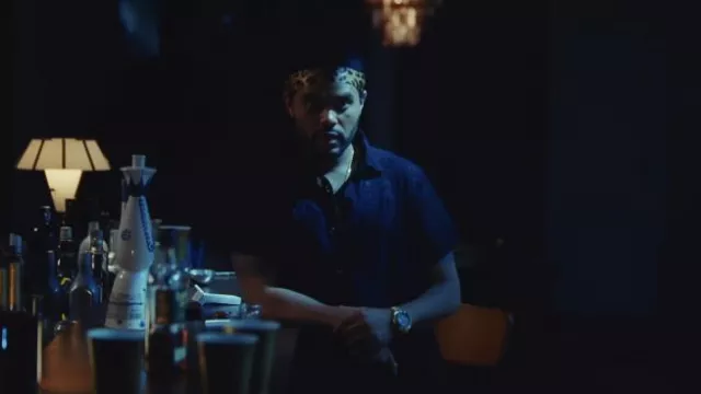 Gold watch worn by Tedros (The Weeknd) as seen in The Idol (Season 1)