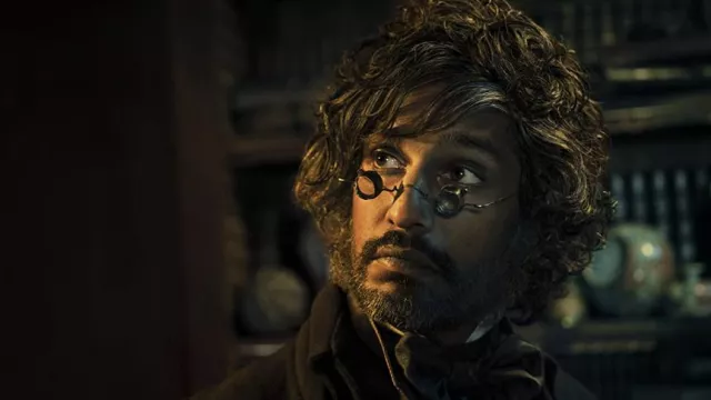 Small glasses worn by Wemmick (Rudi Dharmalingam) as seen in Great Expectations TV show (Season 1)