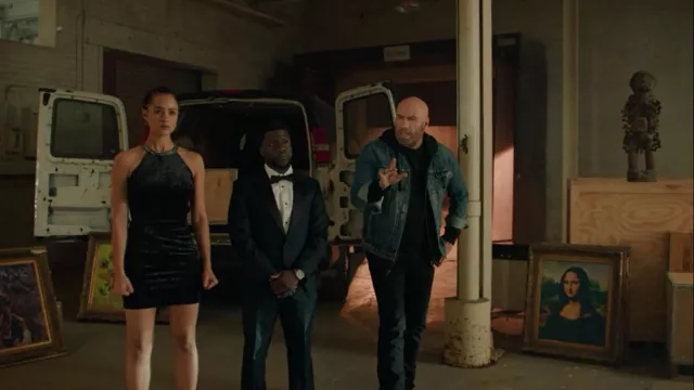 Classy dress  worn by Jordan king (Nathalie Emmanuel) in Die Hart