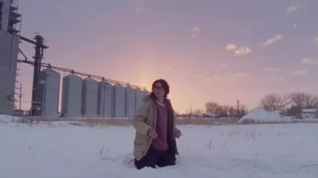 Parka coat jacket worn by Michael (Forrest Goodluck) as seen in How to Blow Up a Pipeline