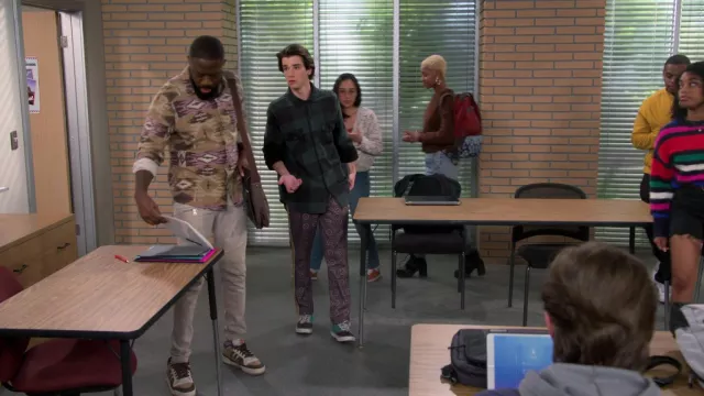 Adidas Sneakers worn by Malcolm Butler (Sheaun McKinney) as seen in The Neighborhood TV show (Season 5 Episode 15)