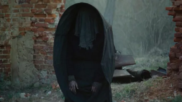 Cloak hood worn by The Pilgrims as seen in Vesper movie