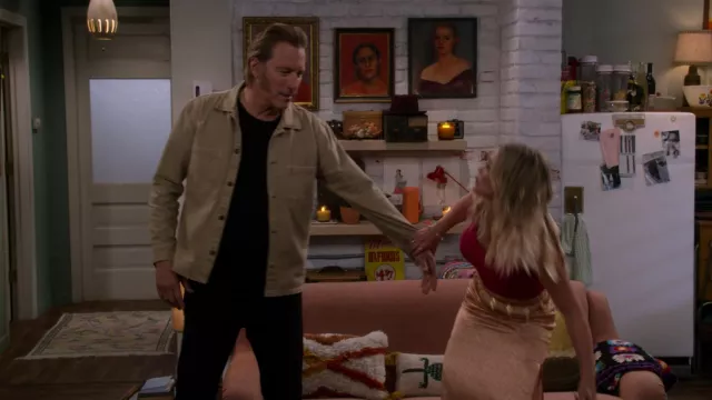 Canvas overshirt worn by Robert (John Corbett) as seen in How I Met Your Father TV show (S02E10)