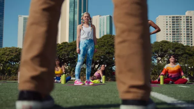 Nike pink sneakers worn by Steph Denisco (Emma Meisel) as seen in Doogie Kamealoha, M.D. TV show wardrobe (Season 2 Episode 6)