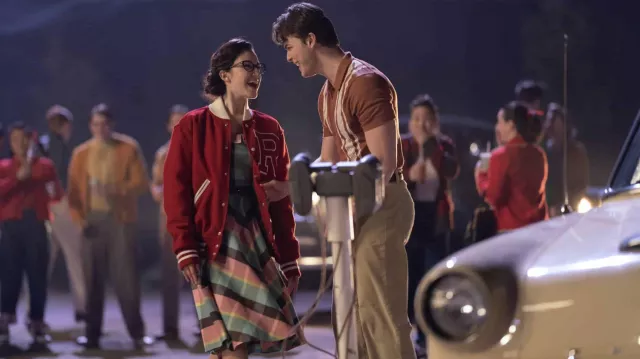 Plaid dress worn by Jane (Marisa Davila) as seen in Grease: Rise of the Pink Ladies TV show (Season 1 Episode 1)