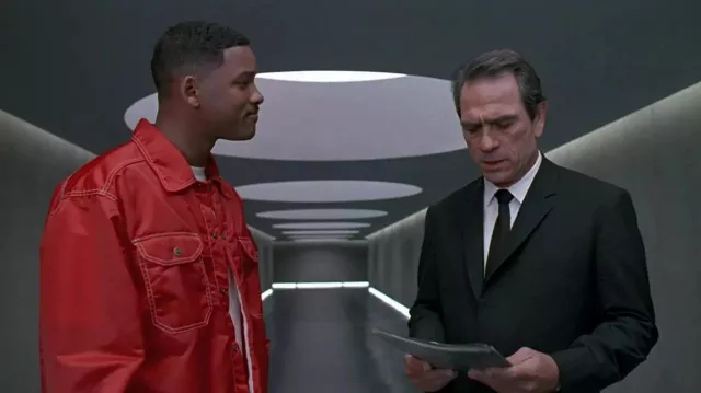 Red Jacket worn by Jay (Will Smith) as seen in Men in Black movie wardrobe