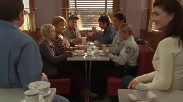 Coffee Cup and Saucer from "The Ruby" in Corner Gas TV series (Season 1 Episode 13)