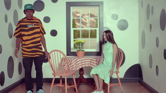 Tiger "Golf" Shirt worn by Tyler, The Creator in his IFHY music video