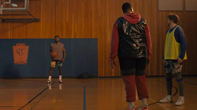 New Balance sneakers worn by Jeremy (Jack Harlow) as seen in White Men Can't Jump