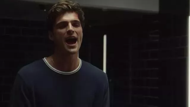 T-shirt worn by Nate Jacobs (Jacob Elordi) as seen in Euphoria TV series outfits (Season 2 Episode 4)