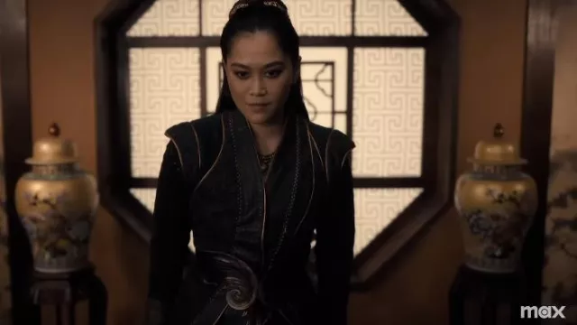 Leather Costume Worn By Mai Ling Dianne Doan As Seen In Warrior TV Series Wardrobe Season