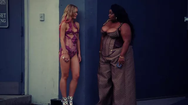 Gucci Jumpsuit worn by Destiny (Da'Vine Joy Randolph) as seen in The Idol TV series (S01E02)