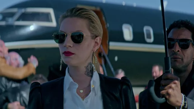 Earrings worn by Bert Kreischer as seen in The Machine movie