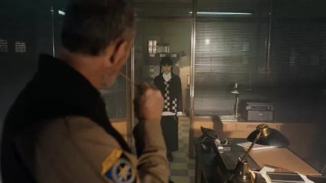 Ensemble Hoodie + Pantalon Mercredi Addams Family - Pour Enfants (3-13 Ans), Hiver, Coton/Polyster, Cadeau Déguisement