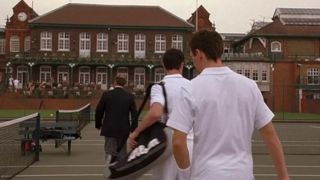 The Wilson racquet bag worn by Tom Hewett (Matthew Goode) in the movie Match Point