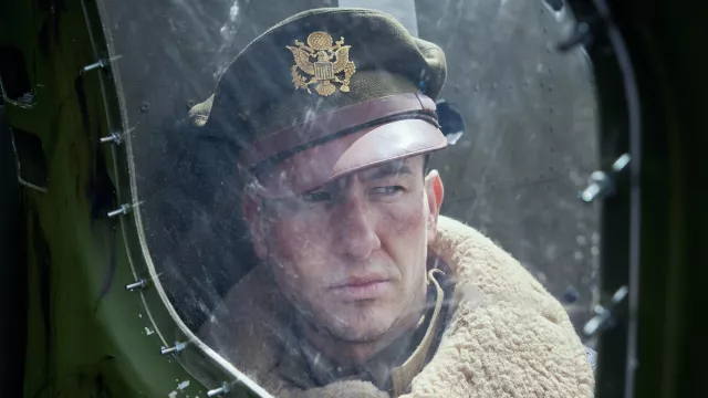 WWII Military Hat worn by Lt. Curtis Biddick (Barry Keoghan) as seen in Masters of the Air TV series (S01E01)