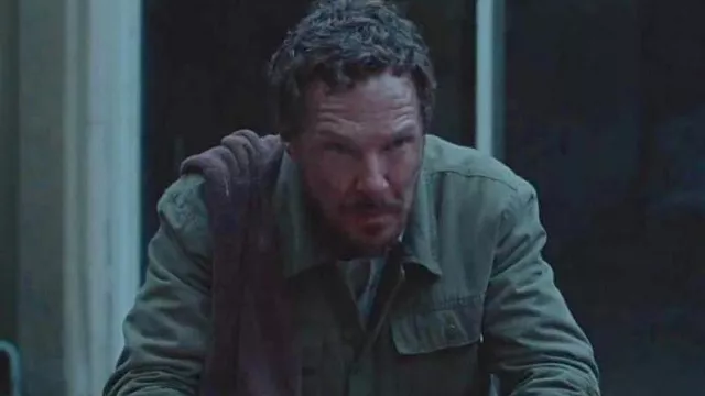 Military jacket worn by Benedict Cumberbatch in The End We Start From movie
