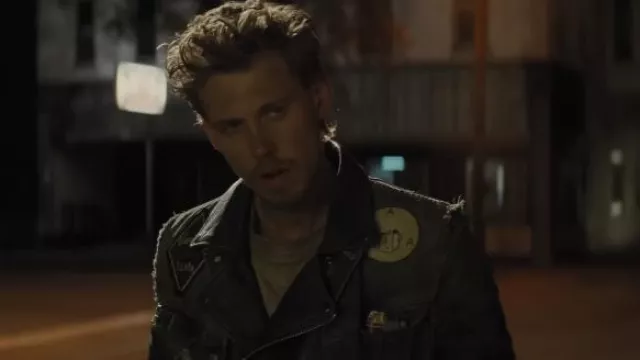 Leather Jacket worn by Benny (Austin Butler) as seen in The Bikeriders