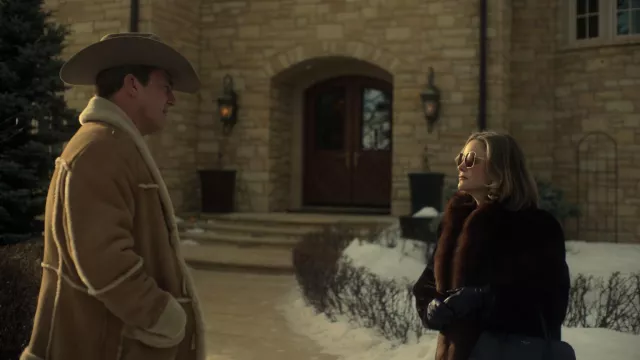 Cowboy hat worn by Roy Tillman (Jon Hamm) as seen in Fargo TV show (S05E05)