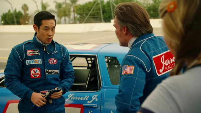 Driver Blue Jumpsuit worn by Dr. Ben Song / Jarrett Jr. (Raymond Lee) in Quantum Leap (S02E13)