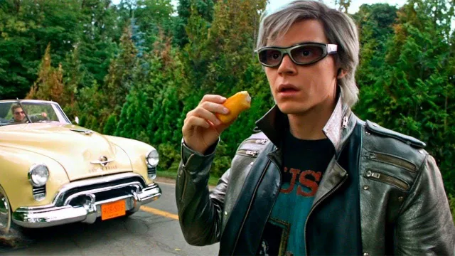 Glasses worn by Quicksilver (Evan Peters) in X-Men: Apocalypse movie outfits