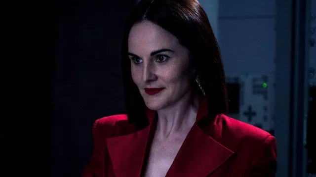 Red Blazer Jacket Worn By Melanie Van Der Koy (michelle Dockery) As 