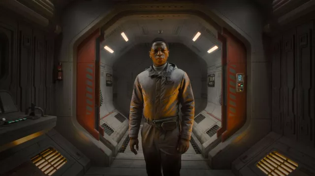 Combinaison à capuche portée par David Jonsson comme on le voit dans Alien : Romulus