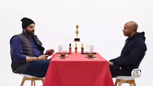 Sleeveless down jacket worn by Carlos Boozer as seen in Hot Ones