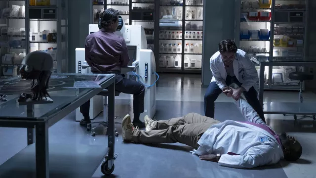 Sneakers worn by Dr. Dominic Hubank (Wavyy Jonez) as seen in The Good Doctor (Season 7)