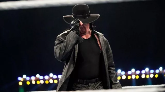 Leather coat jacket worn by The Undertaker in Undertaker: The Last Ride