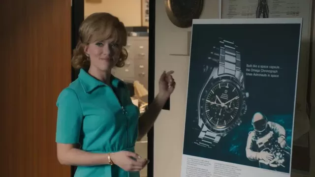 Gold Thin Watch worn by Kelly Jones (Scarlett Johansson) in Fly Me to the Moon