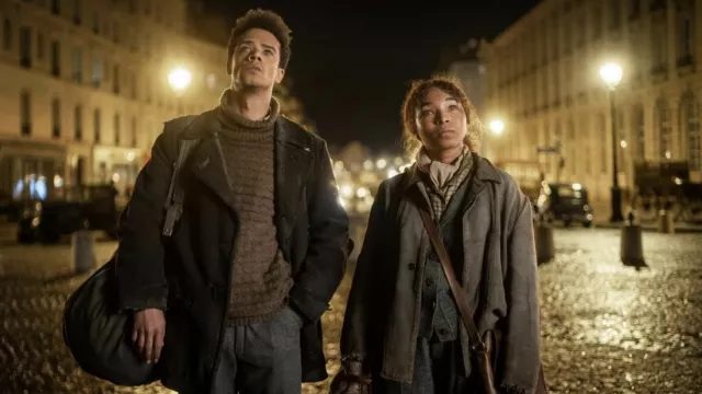 Brown sweater worn by Louis de Pointe du Lac (Jacob Anderson) as seen in Interview with the Vampire (S02E02)