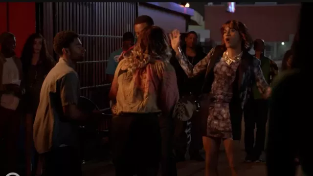 Key & Peele : Robe à motifs portée par Keegan-Michael Key comme on le voit dans la saison 3, épisode 2