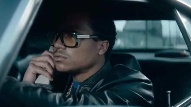 BMF Looks: Big Meech (Demetrius Flenory Jr.) Wears Oversized Sunglasses in Season 1, Episode 5