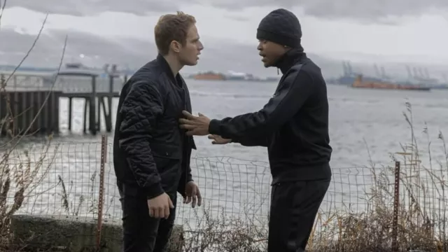 Outfits from Power Book II: Ghost: Gianni Paolo is wearing Quilted Bomber Jacket to play Brayden Weston in season 4, episode 1