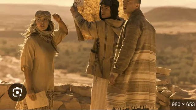 Moroccan style long coat worn by Rafe Cameron (Drew Starkey) in Outer Banks (S04E10)
