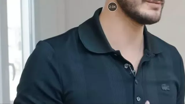 Pierre Niney's black Lacoste polo shirt in The Count of Monte Cristo: this make-up artist transformed Pierre Niney
